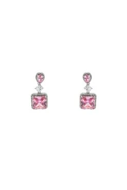 Remi Pink Embellished Earrings