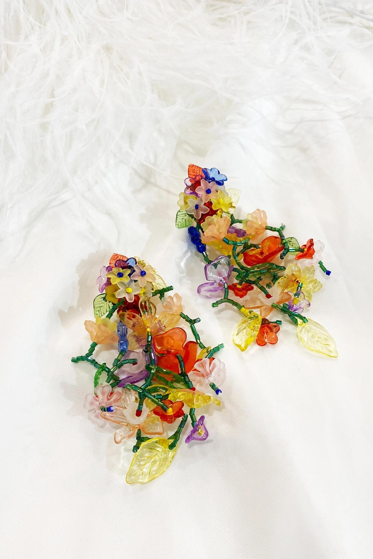 Irma Multicoloured Acrylic Earrings 6 Irma Multicoloured Acrylic Earrings - Image 4