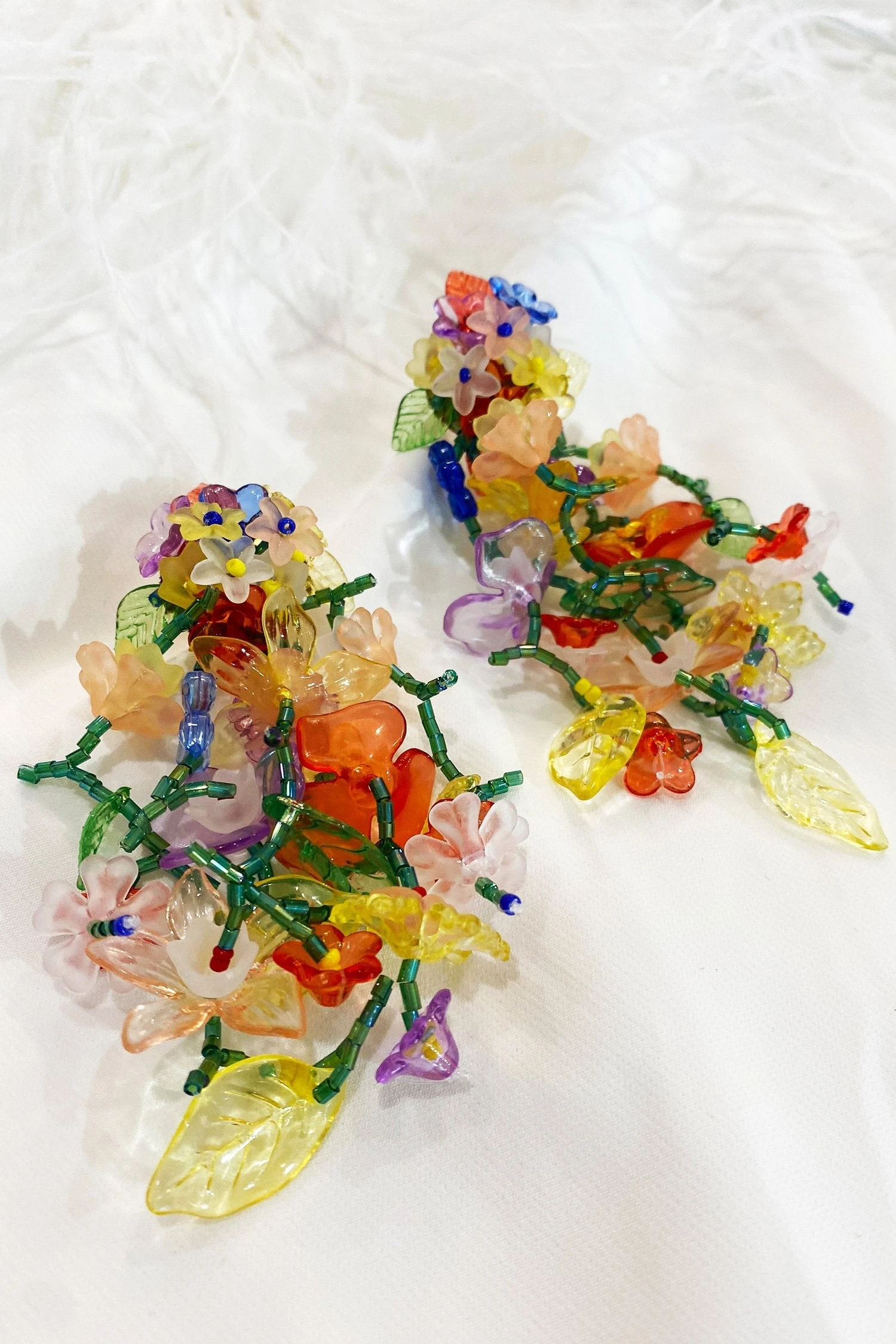 Irma Multicoloured Acrylic Earrings 9 Irma Multicoloured Acrylic Earrings - Image 7