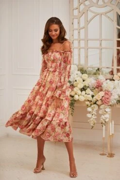 Shailee A-Line Midi Dress -A L’Amour The Label 162 7e9f1339 3aa6 4cde 8220 e7fef64e7457