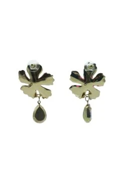 Nora Pink Flower Studs With Gem Detail -A L’Amour The Label 176 ee1bae28 0b45 4792 b802 9f58db9fc3a7