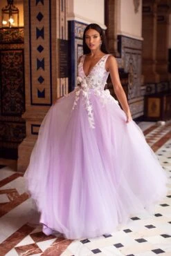 Kailani Tulle Gown - Lilac 9 Kailani Tulle Gown - Lilac -A L’Amour The Label 179 7b2696f8 3427 4149 8245 bfa234d03e14