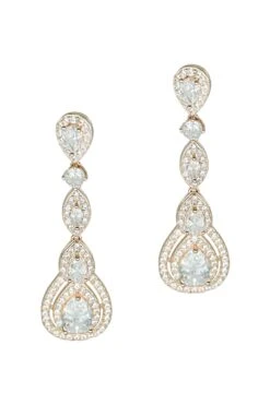 Manon Rose Gold Teardrop Earrings -A L’Amour The Label 18 81c74360 7ae9 48a6 906e 73619398b839