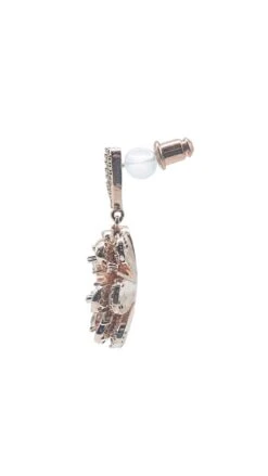 Edaline Rose Gold Flower Earrings -A L’Amour The Label 285 1803754a f780 483f 8137 ad112e3eded5