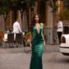 Ria Satin Gown - Emerald -A L’Amour The Label 318 34f96943 a267 4fc9 aa8e 7ae6a5029a1c