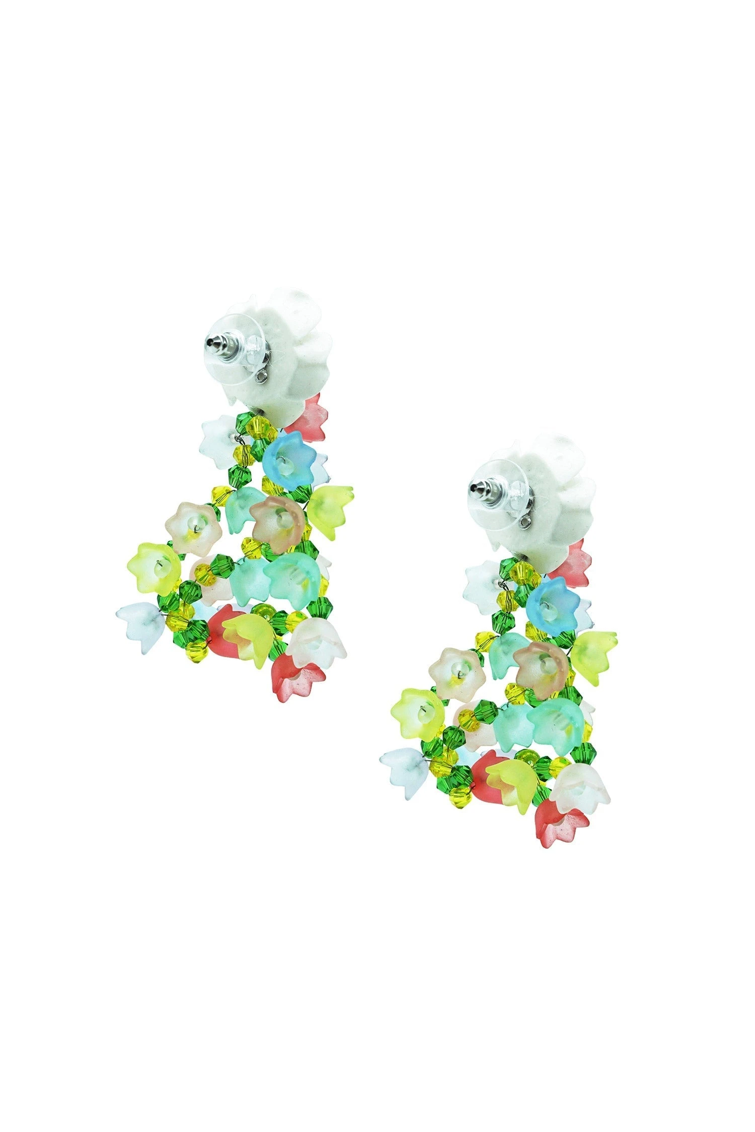 Elodie Multicoloured Statement Earrings 5 Elodie Multicoloured Statement Earrings - Image 3