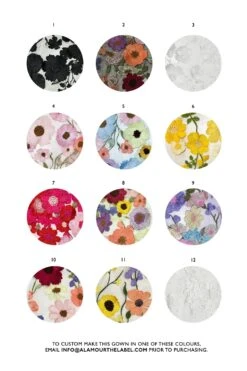 Vivien - Floral -A L’Amour The Label 3DFLORALSWATCH2 6a896715 6601 457b aa13 9ce335d379cd