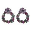 Saban Flower Circle Earrings 1 Saban Flower Circle Earrings -A L’Amour The Label 434 de7685d8 e23d 45af baee 500d11a9c914