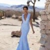 Ivy Lace Gown - Sky Blue -A L’Amour The Label 44 61a4c649 6bf2 45b8 8cf4 da99923ea4ed