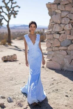 Ivy Lace Gown - Sky Blue 9 Ivy Lace Gown - Sky Blue -A L’Amour The Label 45 b67746af 80c8 4b98 8eb4 7aa6080ff61d