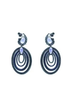 Jamila Purple Oval Earrings -A L’Amour The Label 46 4d83da86 aad8 4cdf bf4e d3a791ee12b2