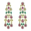 Juliet Multicoloured Chandelier Earrings -A L’Amour The Label 480