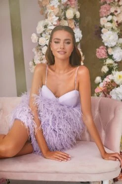 Kaila Dress - Lilac -A L’Amour The Label 52 c3046aa5 2aee 4015 b6b5 9450e6d68bad