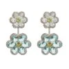 Faretti Blue Flower Drop Earrings -A L’Amour The Label 7 f823c86f 8f7e 4b36 8595 127145a64554