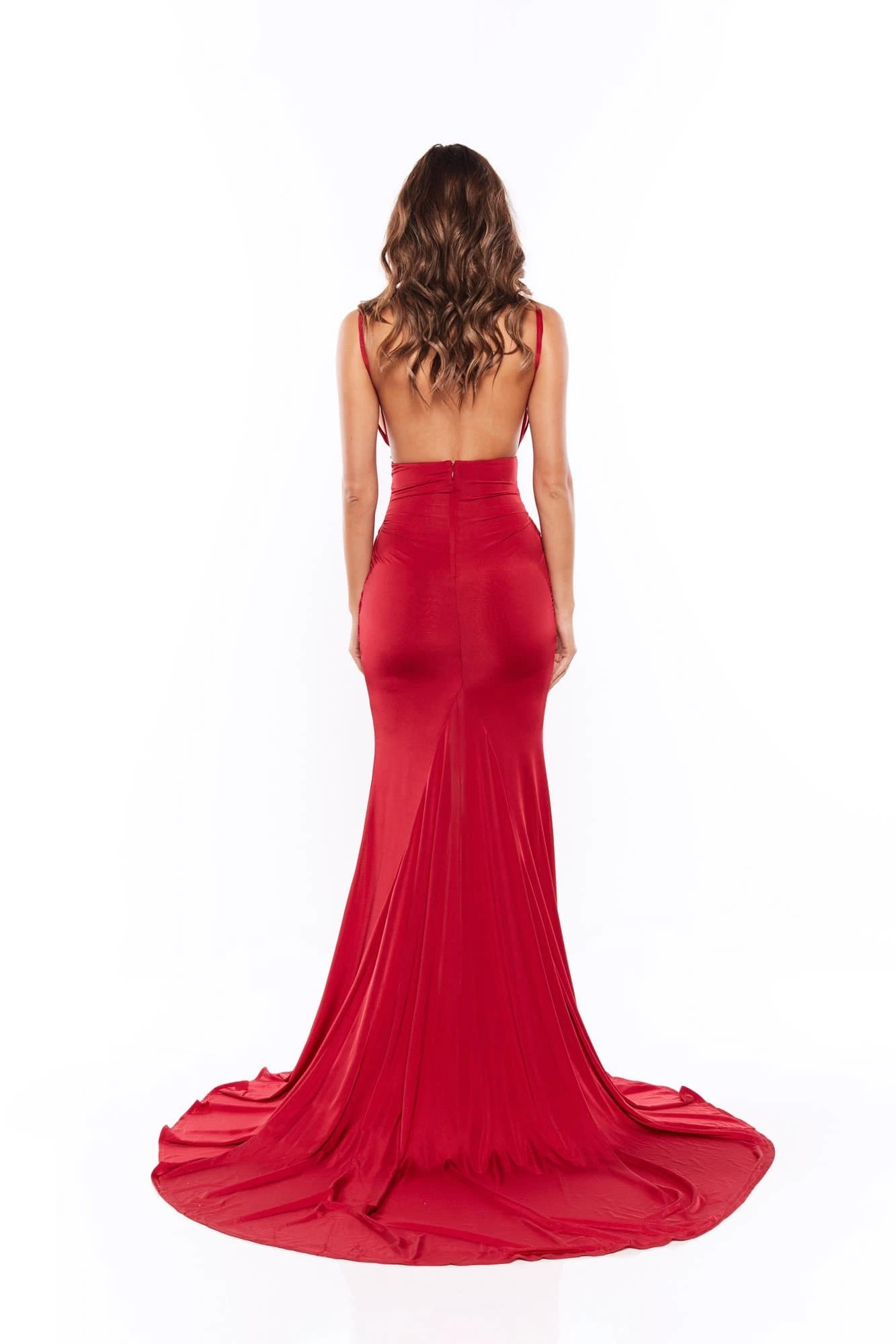 Orlena - Wine Red 6 Orlena - Wine Red - Image 4