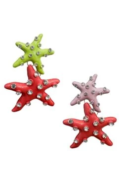 Zara Multicoloured Starfish Earrings -A L’Amour The Label earrings114 960a2009 362e 4c7c 86fd d7087e8f9166