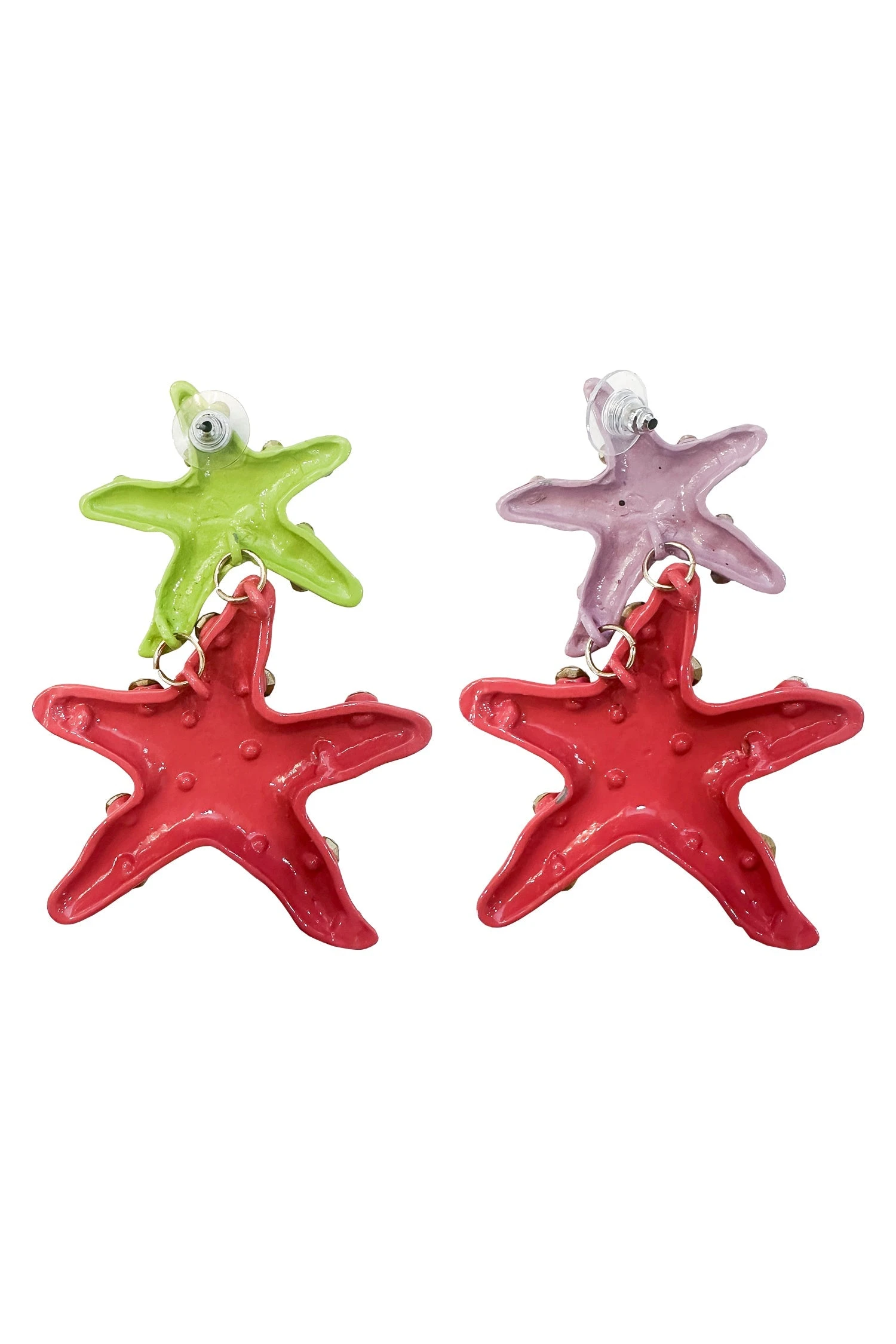 Zara Multicoloured Starfish Earrings 8 Zara Multicoloured Starfish Earrings - Image 6