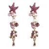 Isabel Pink Drop Earrings 1 Isabel Pink Drop Earrings -A L’Amour The Label earrings119