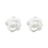 Katie White Flower Studs 2 Katie White Flower Studs -A L’Amour The Label earrings131