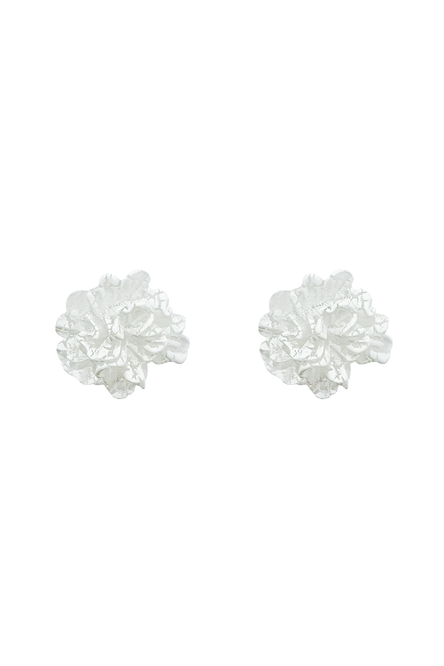 Faith White Flower Studs 6 Faith White Flower Studs - Image 4