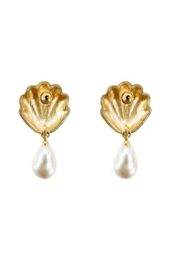 Heather Pearl Shell Earrings 13 Heather Pearl Shell Earrings -A L’Amour The Label earrings203 7b1f389c 26ec 473f b0db 6a143331e27a