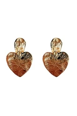 Noorain Black Heart Earrings -A L’Amour The Label earrings210