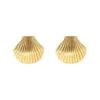 Maurita Gold Shell Earrings -A L’Amour The Label earrings232