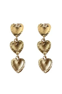 Shirley Black Heart Earrings -A L’Amour The Label earrings244 08577752 e0da 4922 bc93 0ccf9749e8df