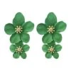 Shyla Green Multi Flower Earrings 2 Shyla Green Multi Flower Earrings -A L’Amour The Label earrings25