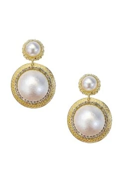 Saffira Pearl Earrings -A L’Amour The Label earrings277 fb54e8ff e6bc 4253 bcaf 5ada1ce5c88b