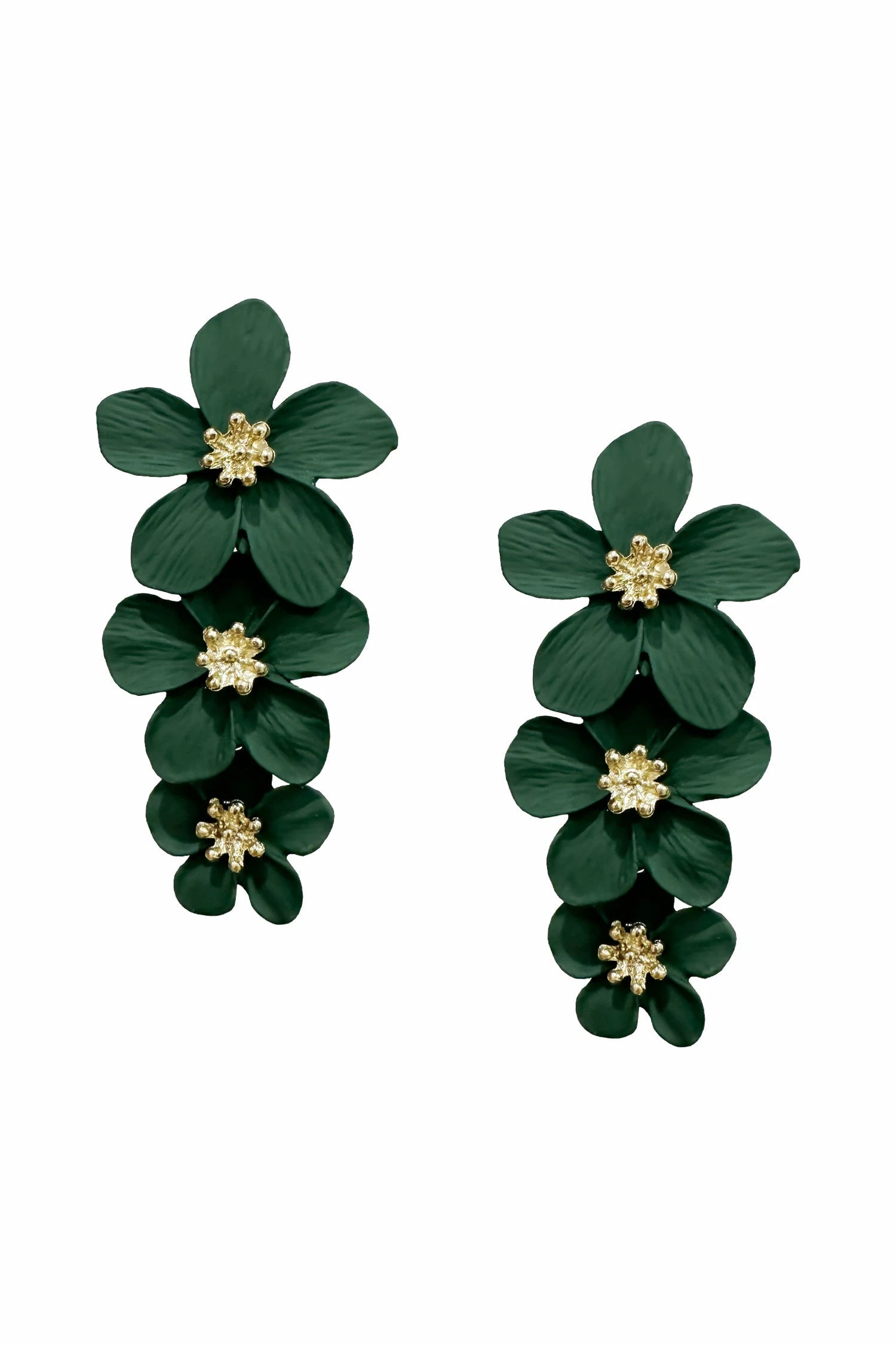 Carola Green Flower Earrings 7 Carola Green Flower Earrings - Image 5