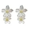 Shyla White Multi Flower Earrings -A L’Amour The Label earrings31