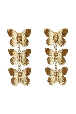 Hannah Gold Butterfly Earrings -A L’Amour The Label earrings36
