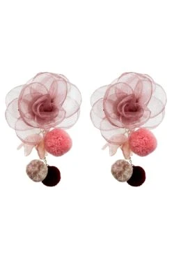 Phoebe Mauve Statement Earrings -A L’Amour The Label earrings387 dd41e54b ed7e 42c4 81fe b59990cf12ff