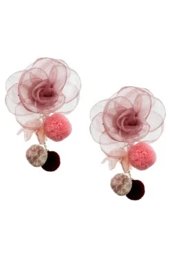 Phoebe Mauve Statement Earrings -A L’Amour The Label earrings388 bd409118 ec3d 4f5a 9ae9 7919d14f16fe