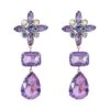 Jeannette Purple Gem Earrings -A L’Amour The Label earrings43