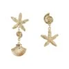 Cheryce Gold Shell Earrings -A L’Amour The Label earrings52
