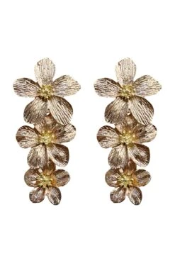 Carola Rose Pink Flower Earrings -A L’Amour The Label earrings74 7ed875d6 bfbd 4ffb 8648 7916871ee445