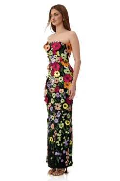 Elene Floral 3D Maxi Gown 15 Elene Floral 3D Maxi Gown -A L’Amour The Label elene 2 26aafdd2 5bc3 46c2 9033 db9705d62589