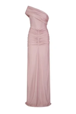 Layla One Shoulder Jersey Mauve Pink Gown -A L’Amour The Label layla 1 gm 61f07850 29ae 44a8 8614 0e734282207a