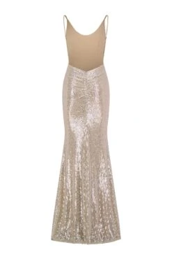 Nina Low Back Silver Gown 21 Nina Low Back Silver Gown -A L’Amour The Label nina 2 gm
